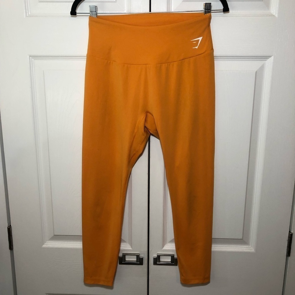 Orange Gymshark Dreamy Collection Leggings Size S